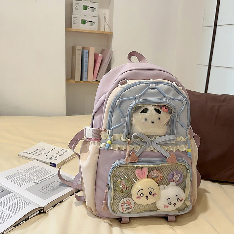 Modischer Freizeitrucksack mit Kreativen Details und Vielseitigen Fächern Brehn