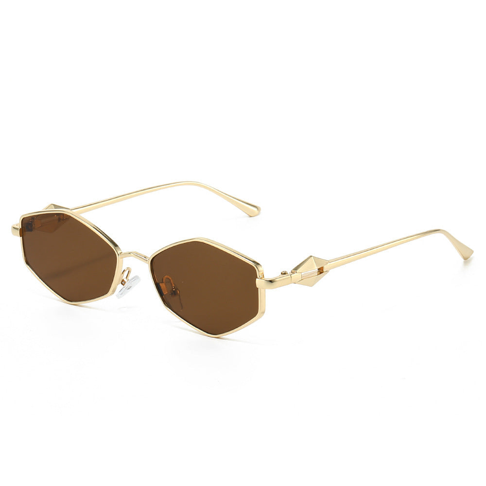 Stylische geometrische Augenschutz-Sonnenbrille Brehn