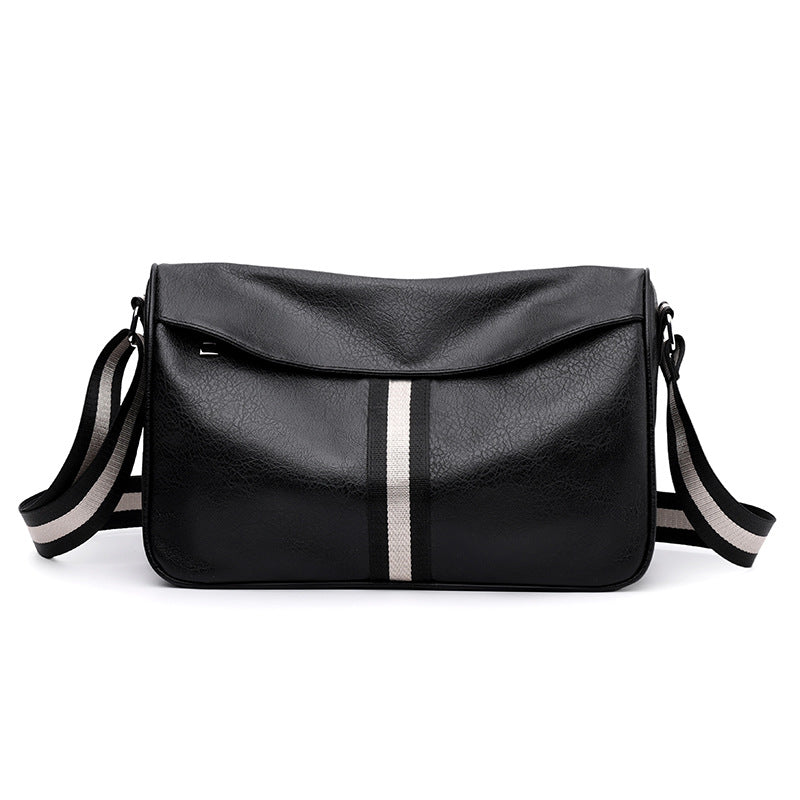 Vintage Leder Umhängetasche Brehn