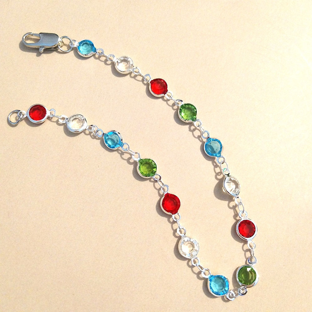 Multi-Color Edelsteinarmband Brehn