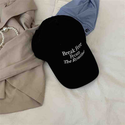Unisex Grafik Zitat Baseballcap Brehn