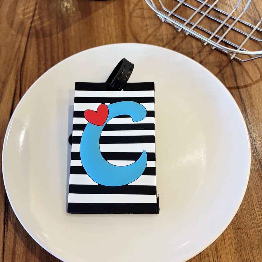 Personalisiertes Monogramm Gepäckanhänger Brehn