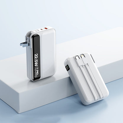 Hochleistungs Powerbank mit Integriertem Schnellladegerät Brehn