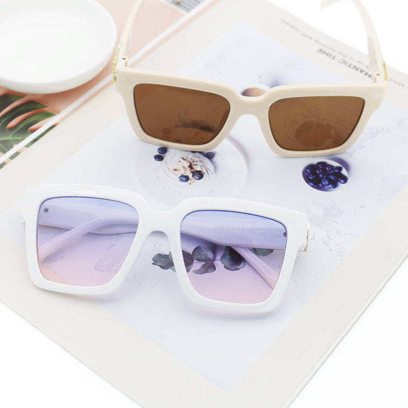 Damen modische quadratische Sonnenbrille mit hochwertiger UV-Schutztechnologie Brehn