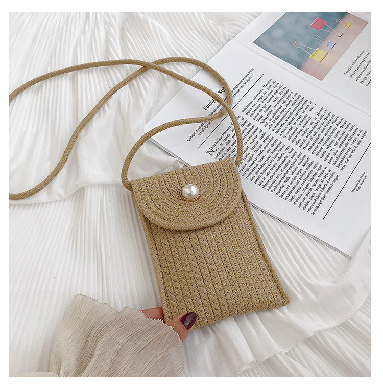 Handytasche Im Gewebten Design Brehn
