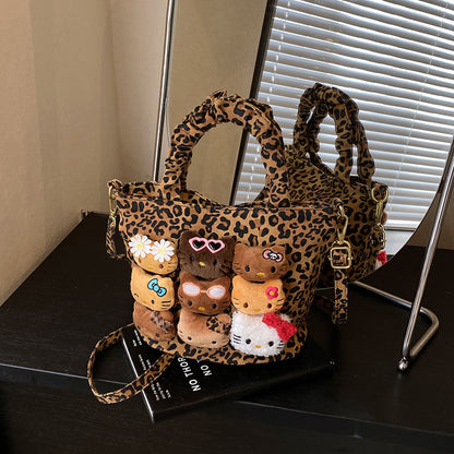 Niedliche Plüsch-Charakter-Handtasche
