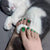 Glänzende Press-On Nagelkollektion Brehn