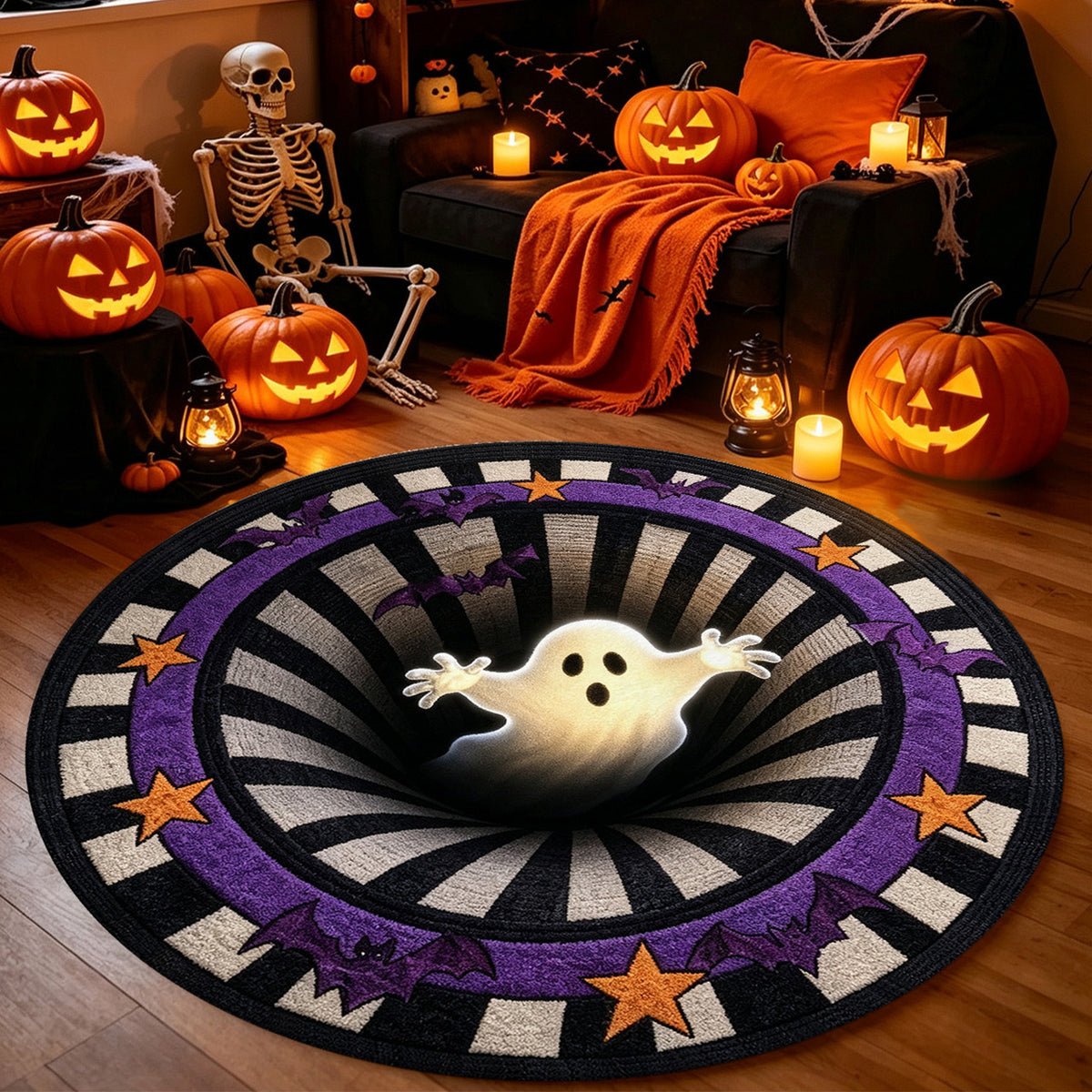 Halloween-Themen Bereichsteppich Brehn