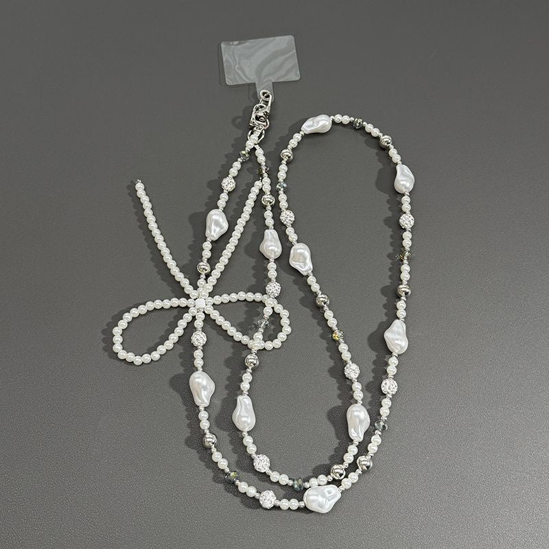 Elegante Perlenverzierte Lanyard Brehn