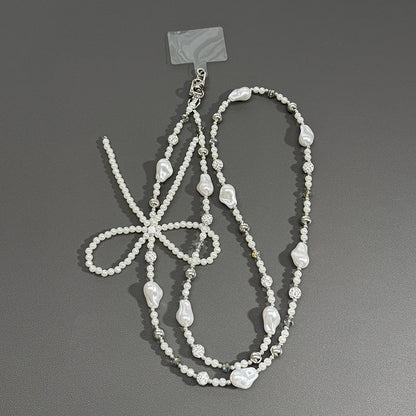 Elegante Perlenverzierte Lanyard Brehn