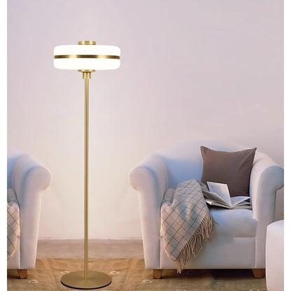 Moderne Gold Akzent Stehlampe