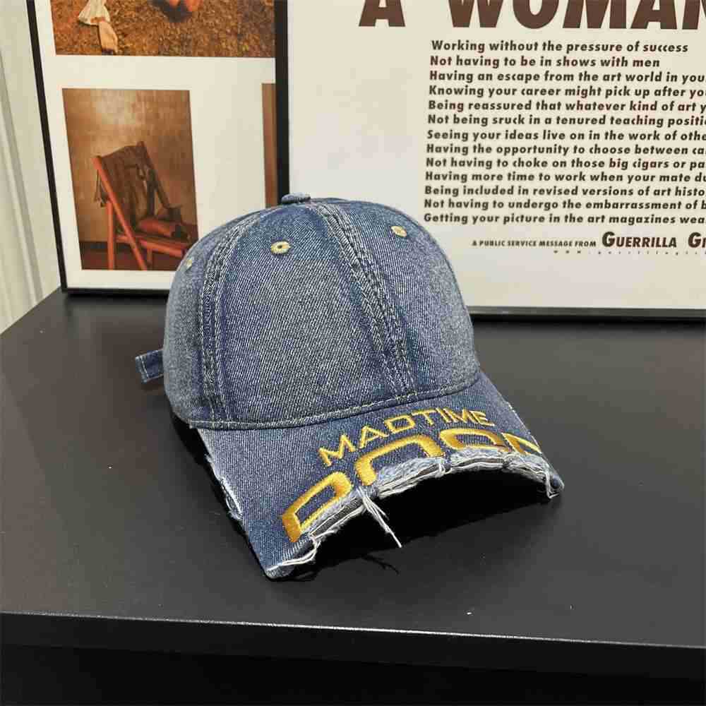 Herren Distressed Graphic Baseball-Kappe Brehn 1784188481