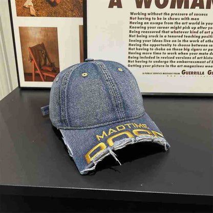 Herren Distressed Graphic Baseball-Kappe Brehn 1784188481