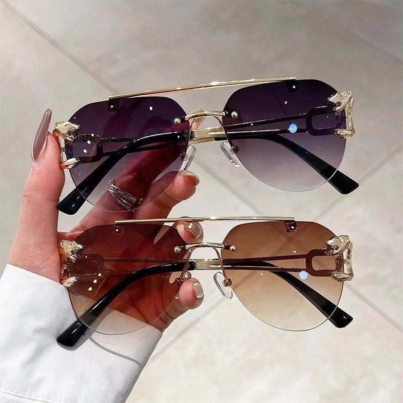 Damen Designer Sonnenbrille mit einzigartigem tierischen Akzent Brehn