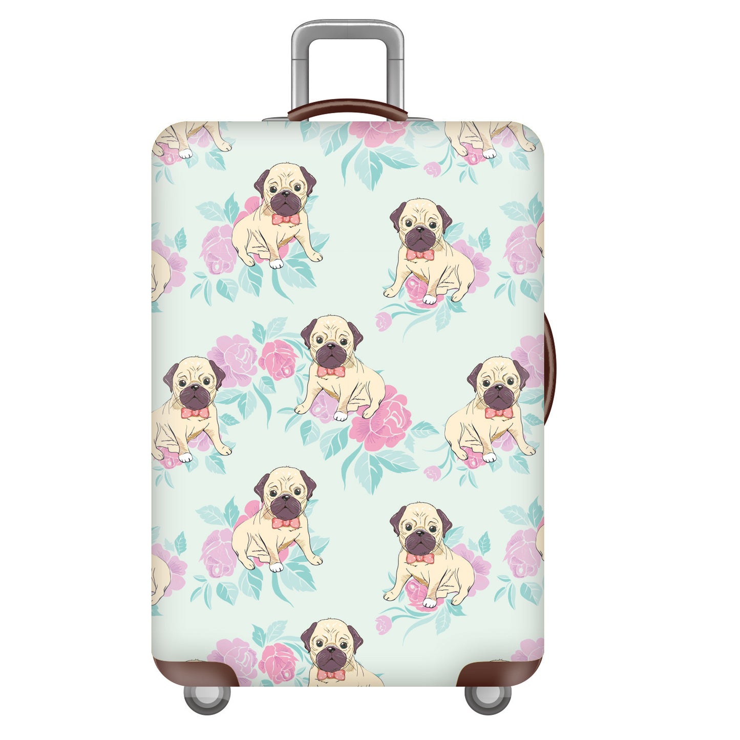 Unisex Hartschalenreisekoffer mit witzigem Monsterdesign Brehn