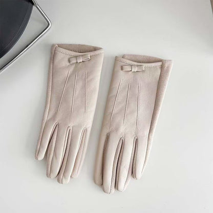 Elegante Leder Touchscreen Handschuhe Brehn
