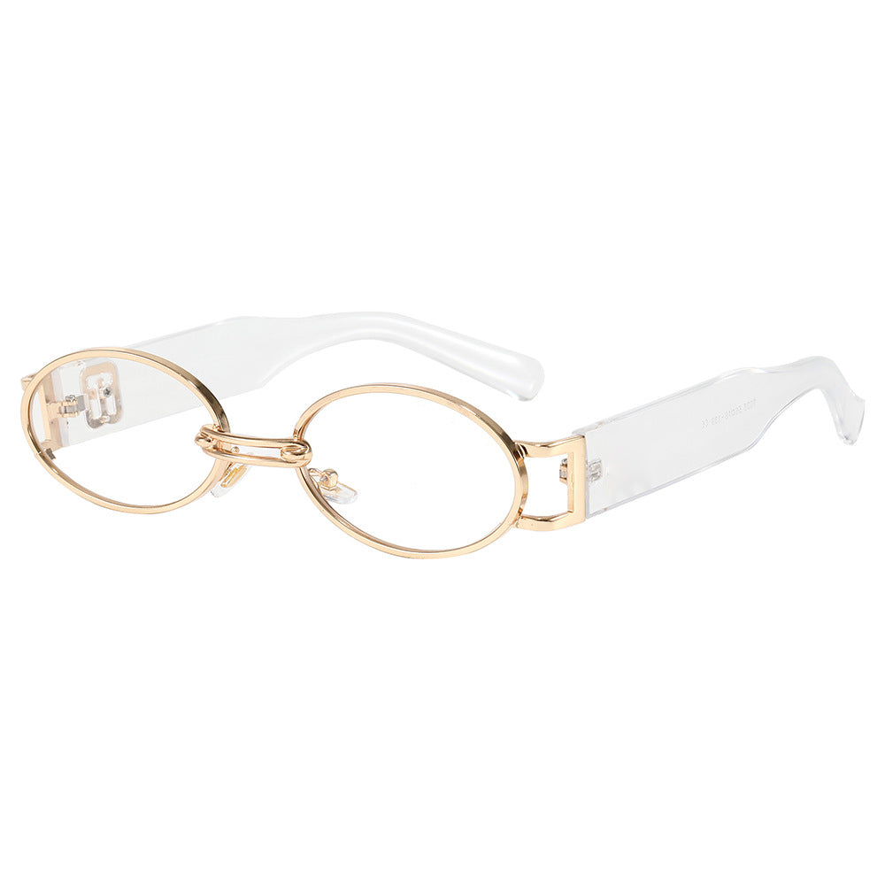 Damen modische Sonnenbrille im ovalen Design Brehn