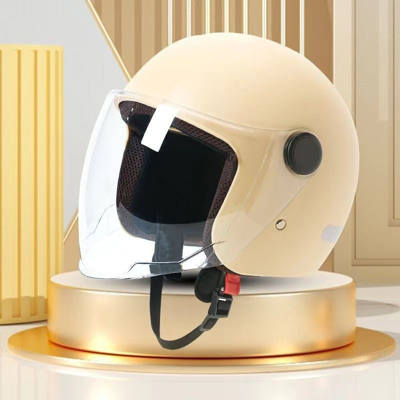 WoStylish Motorradhelm Brehn
