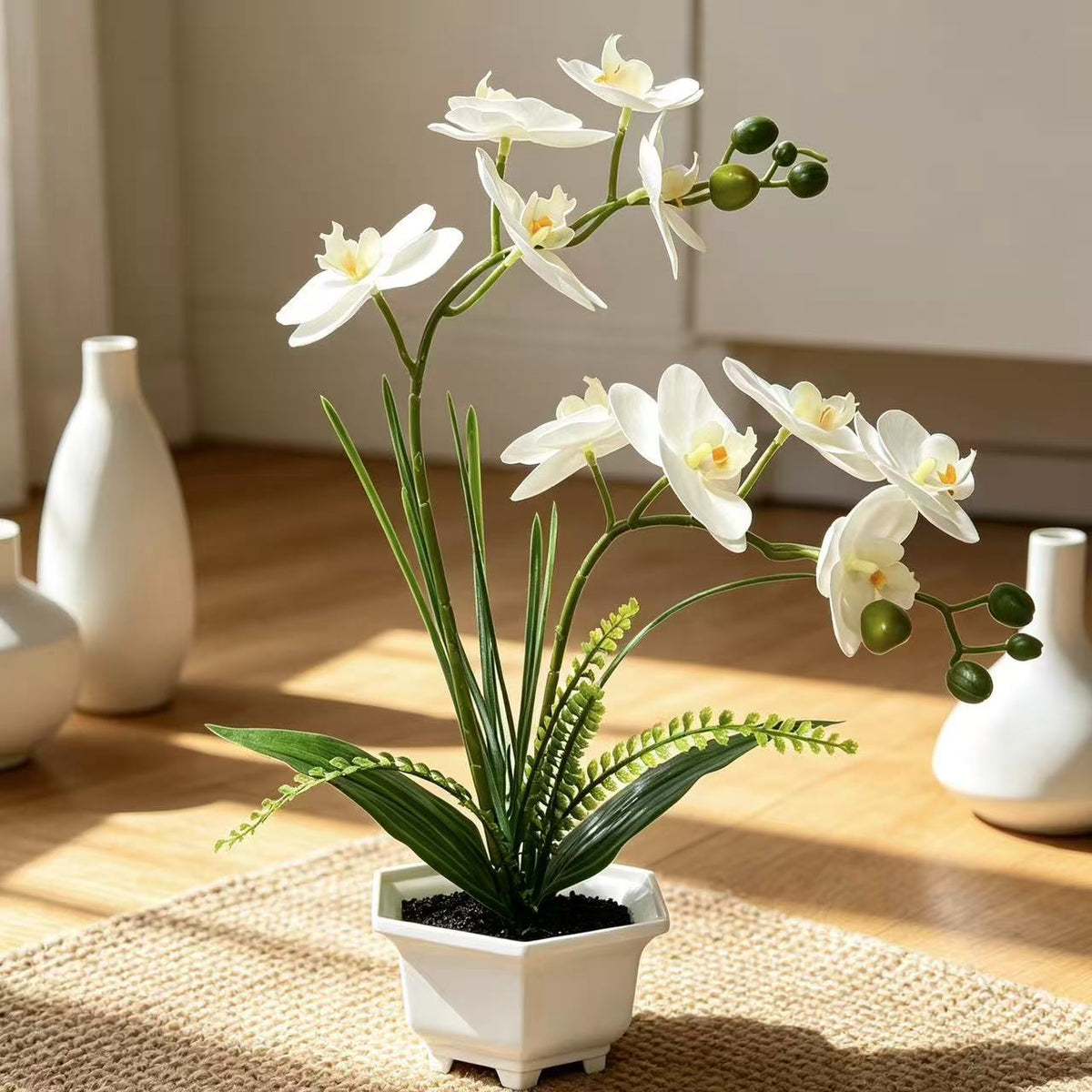 Künstlerische dekorative künstliche Orchidee für Wohnkultur und Ausstellung