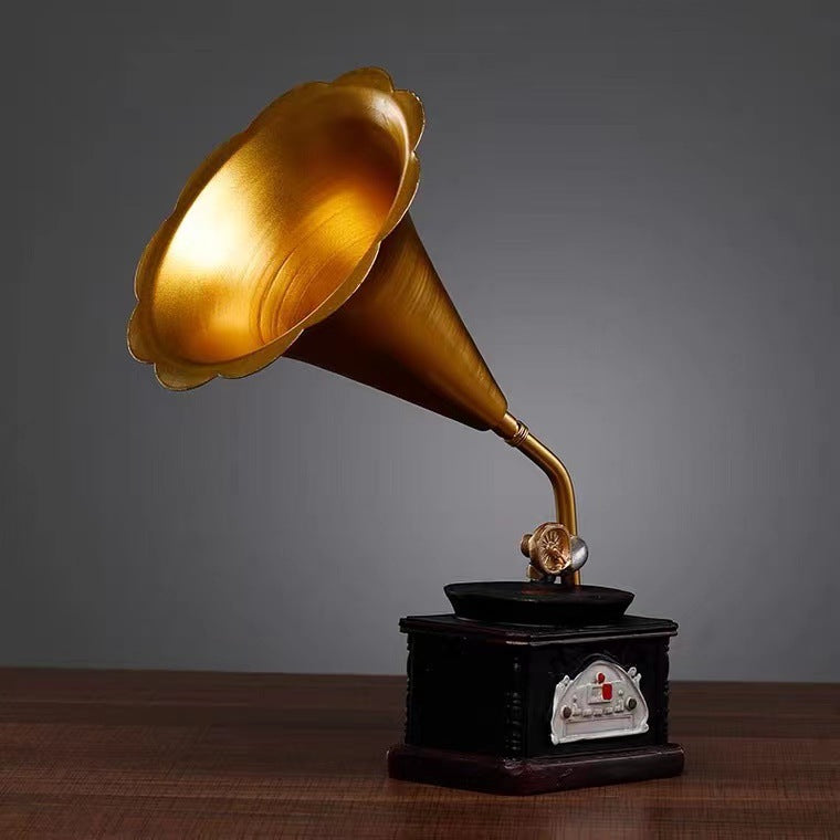 Vintage Grammophon Deko Brehn