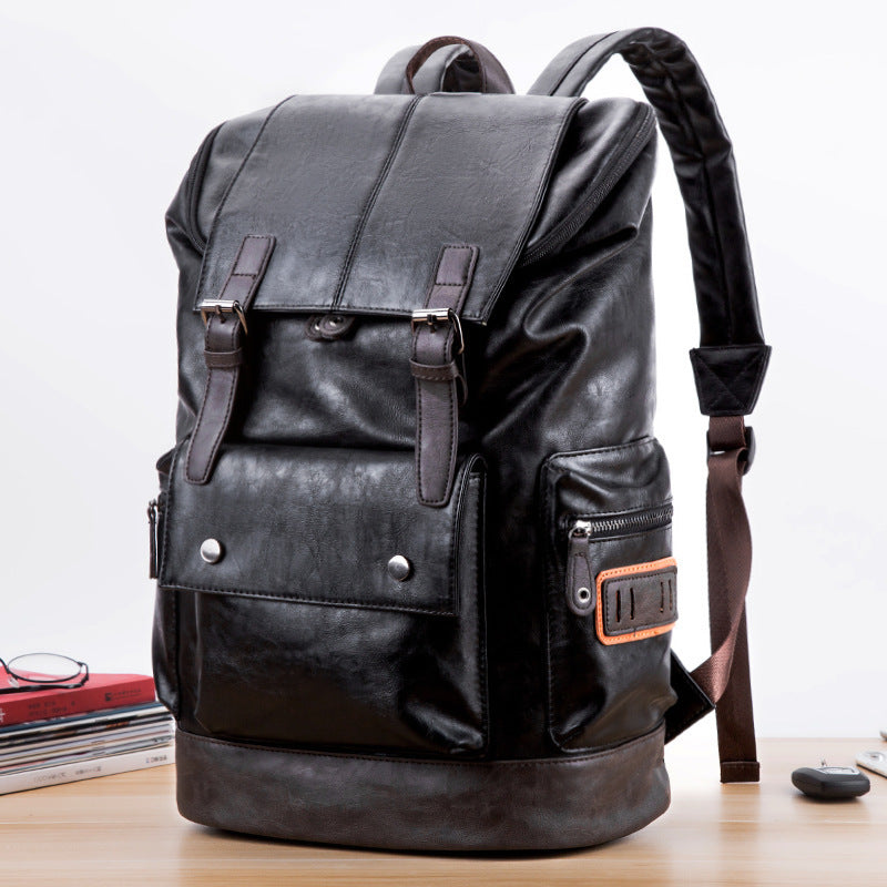 Strapazierfähiger und Eleganter Rucksack Aus Hochwertigem Kunstleder Brehn