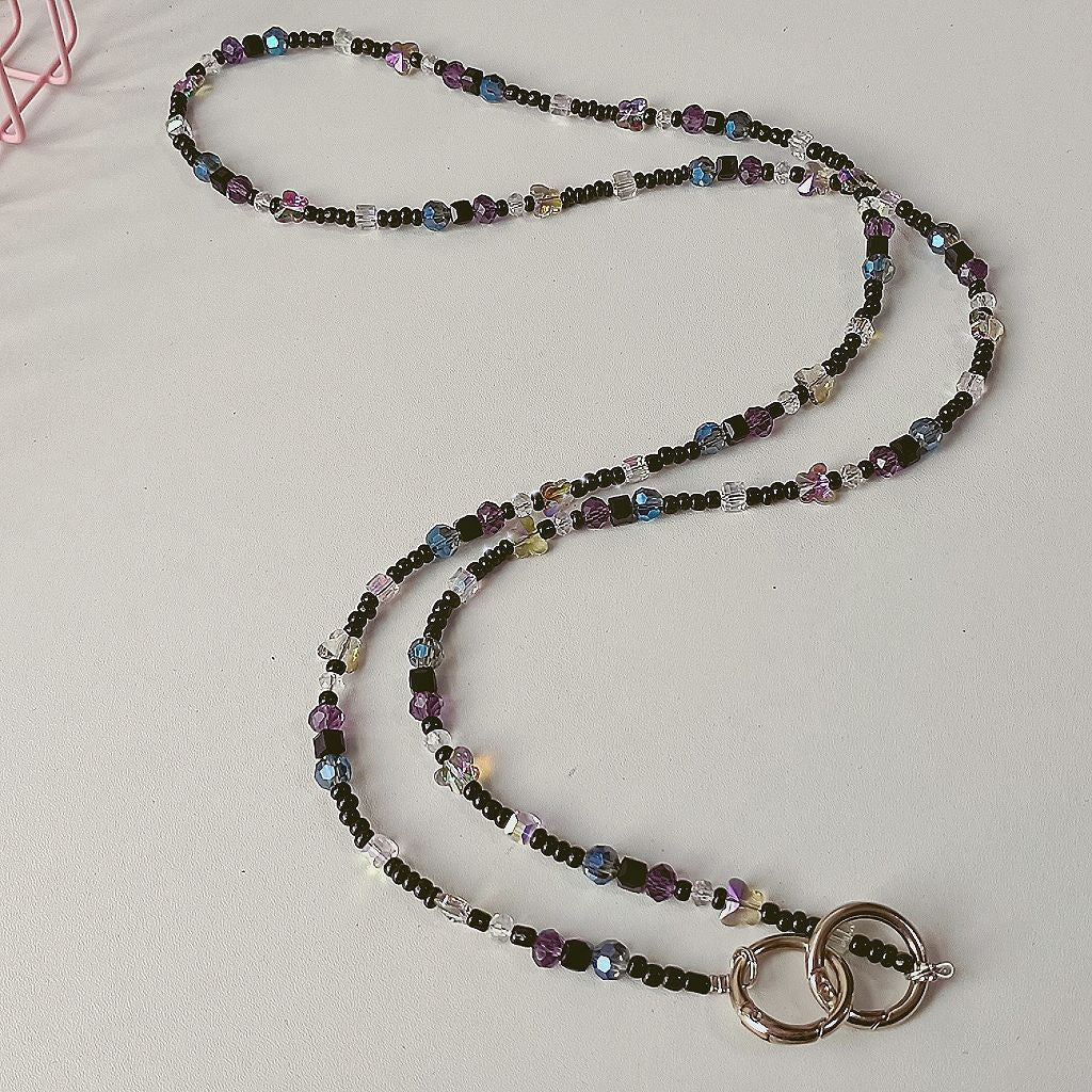 Zarte Perlen Brillenband Brehn