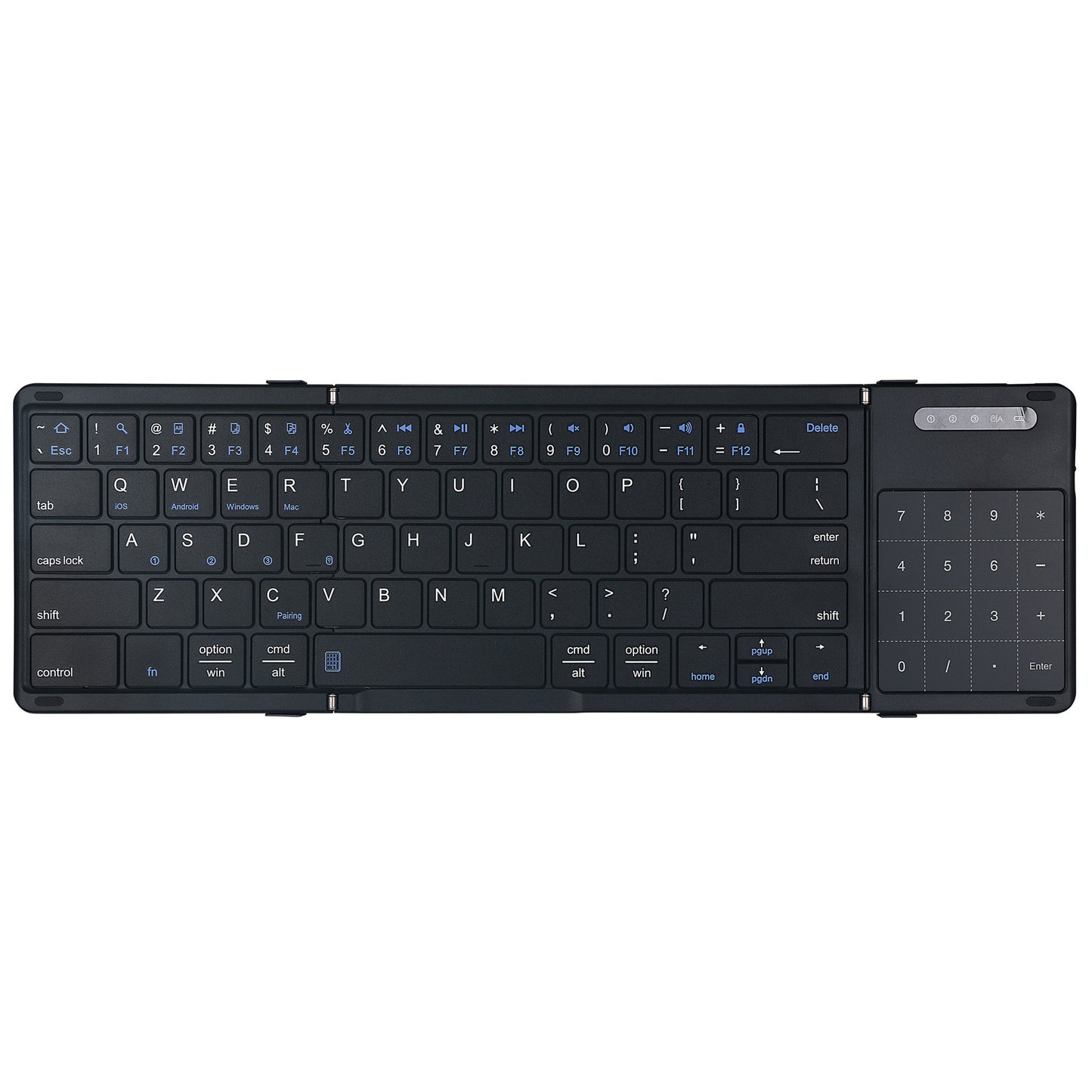 Tragbare faltbare Tastatur mit Touchpad Brehn
