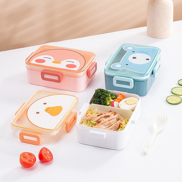 Niedliche Enten-Themen Lunchbox