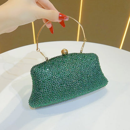 Strassbesetzte Abendclutch