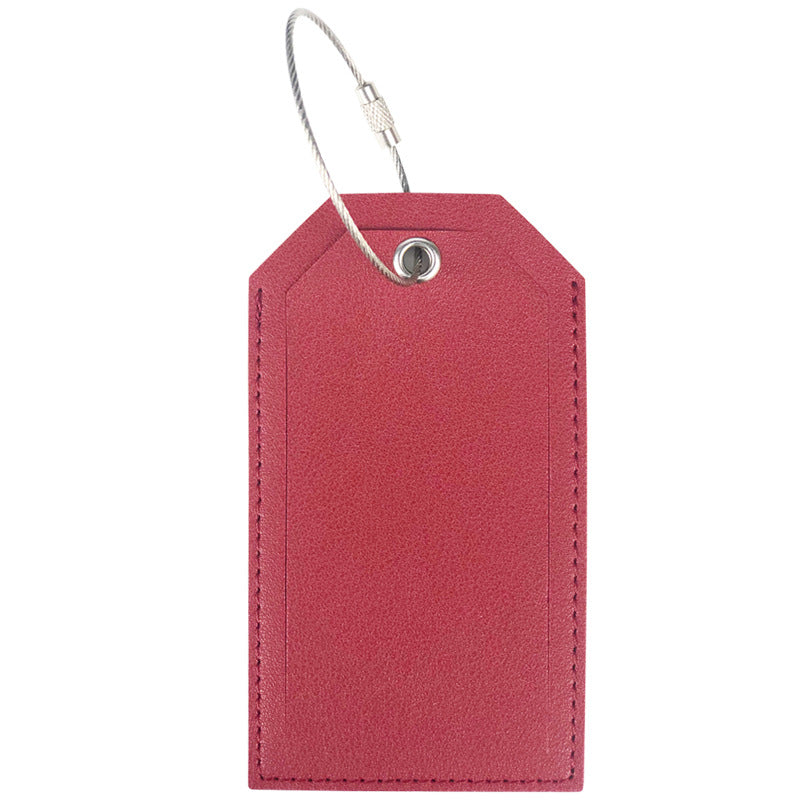 Damen Gepäckanhänger aus strapazierfähigem Leder mit Edelstahlverschluss Brehn