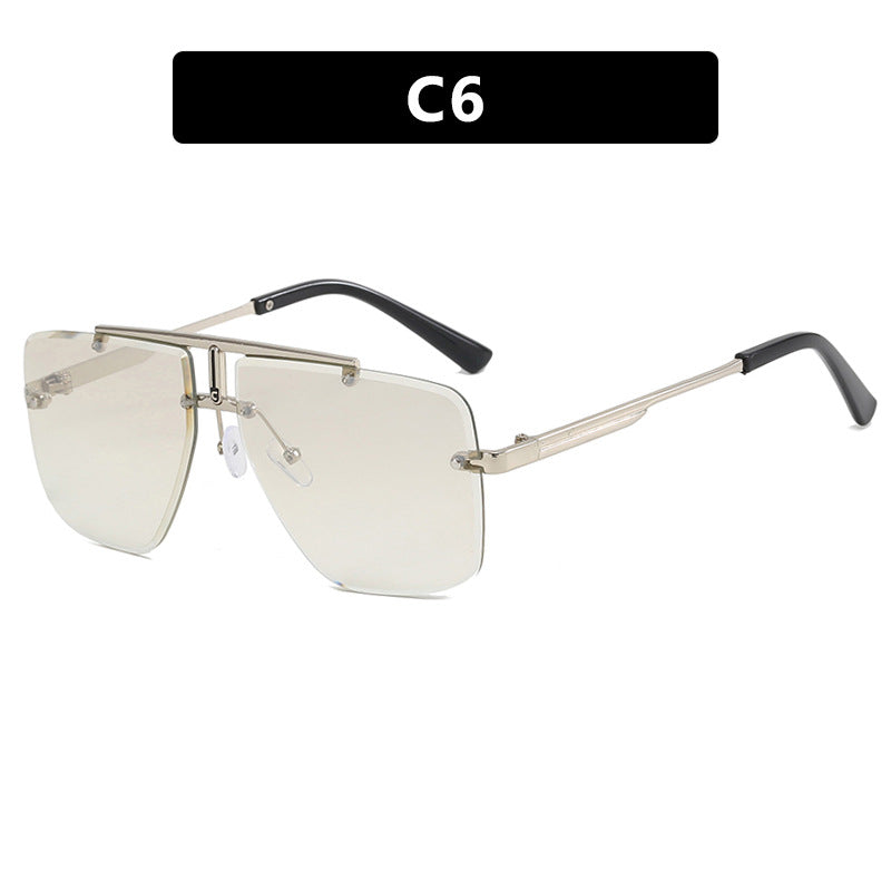 Damen quadratische Sonnenbrille im stilvollen minimalistischen Design Brehn
