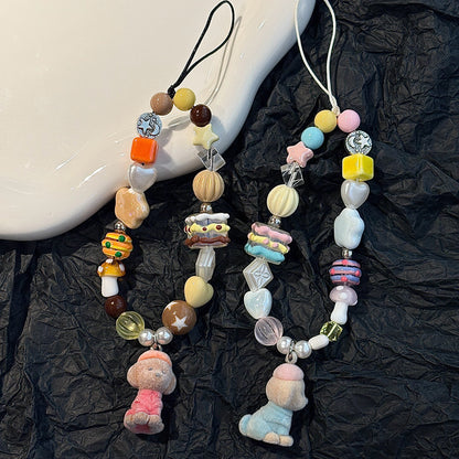 Verspielte Perlen Charm Lanyard Brehn