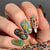 Blumendesign Press-On Nagelkunst-Set Brehn