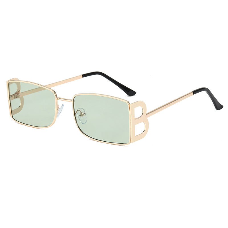 Damen Designer-Sonnenbrille mit auffälligem Rahmen Brehn