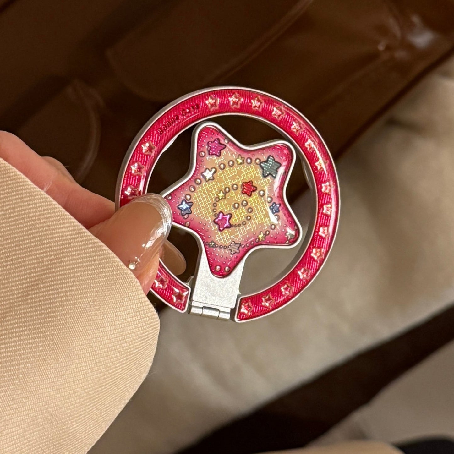 Verspielter Handspiegel mit Sternendesign Brehn