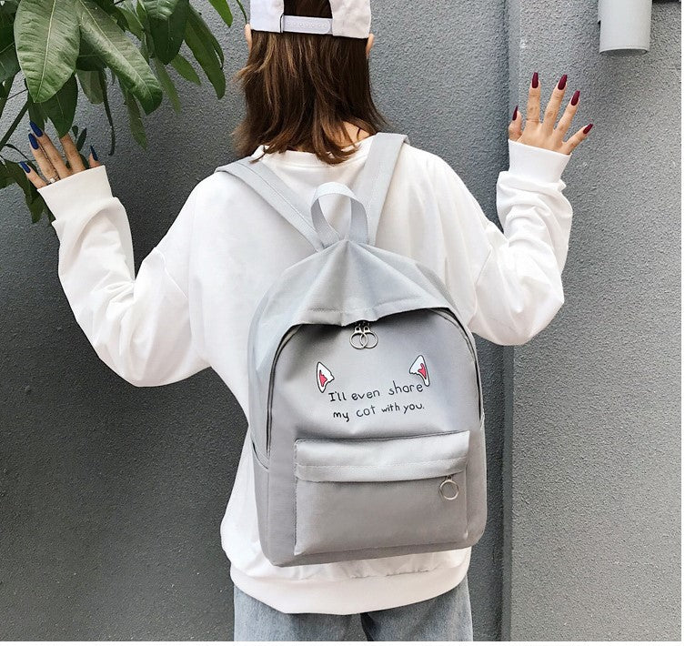 Niedlicher Rucksack mit Cartoon-Tiermotiv Brehn