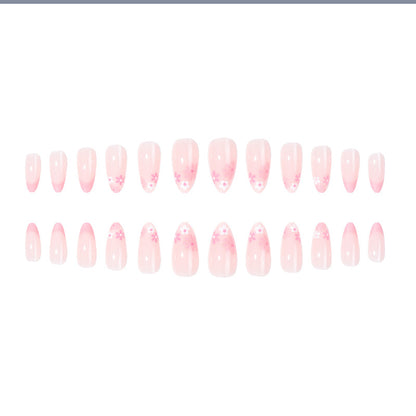 Blumeninspirierte Press-On Nagelset Brehn 1789085994