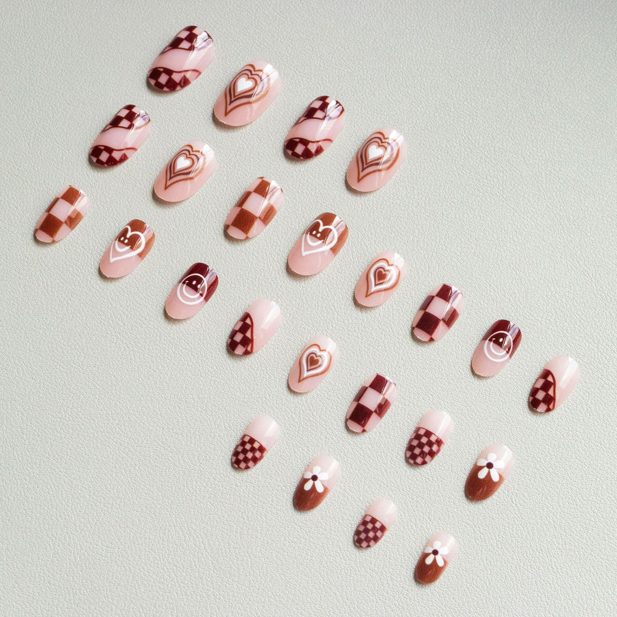Kreatives Kunstnageldesign