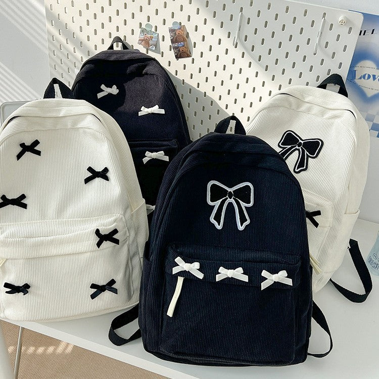 Rucksack mit Verspieltem Bänder-Design Brehn