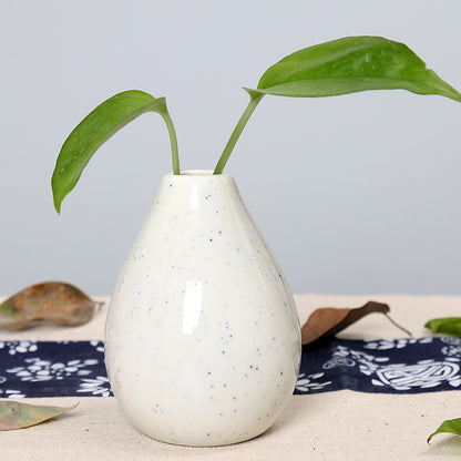 Kreative texturierte Keramikblumenvase Brehn
