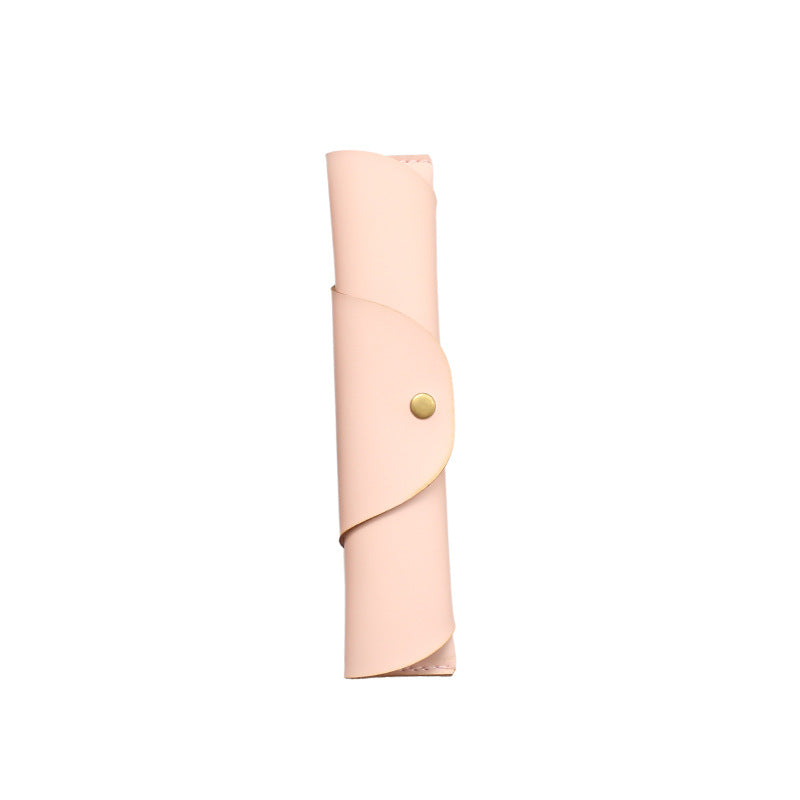 Premium Leder Roll-Up Stifteetui