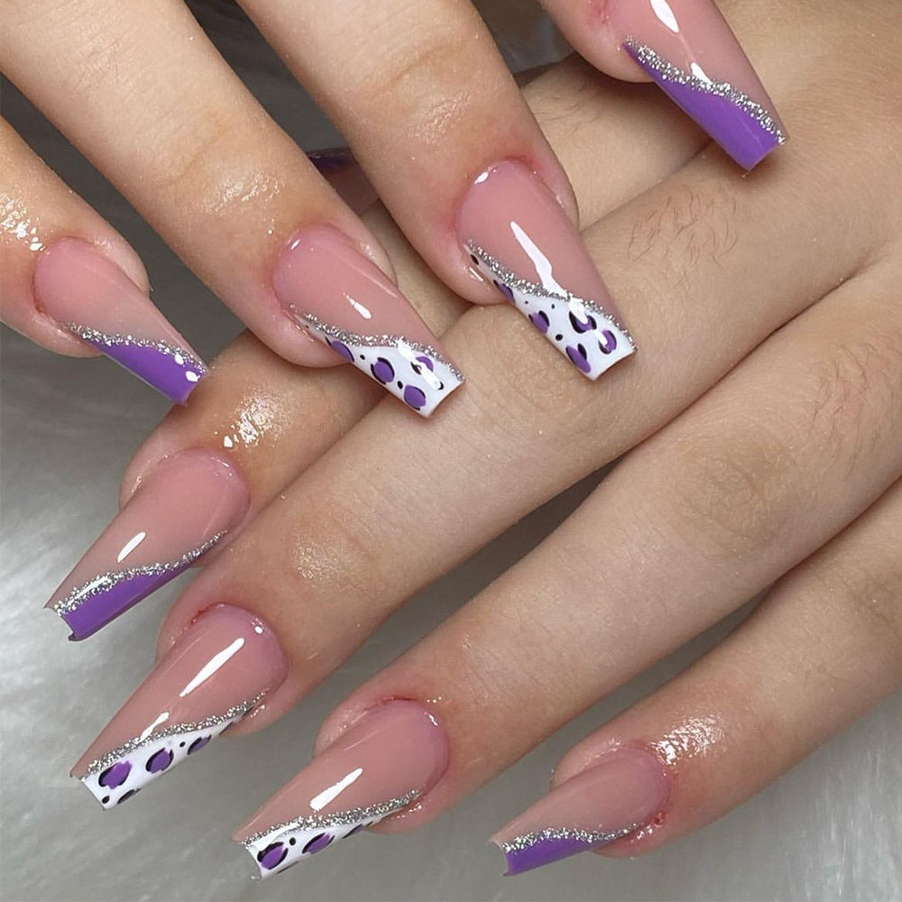 Dekorative Lange Acryl-Nagelkunst-Verlängerungen Brehn