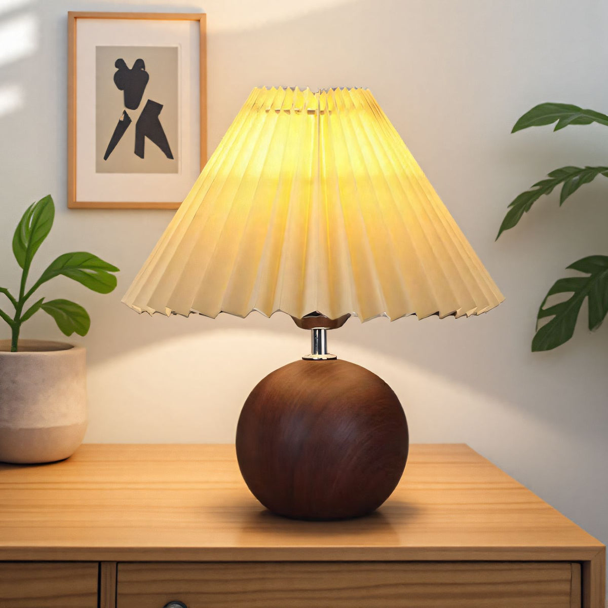 Elegante Tischlampe