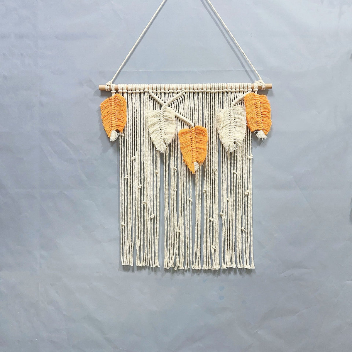 Makramee Blatt Wandbehang Brehn