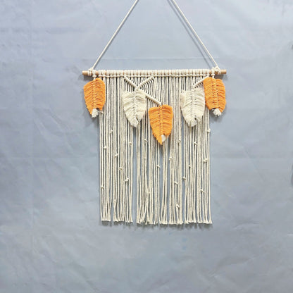 Makramee Blatt Wandbehang Brehn