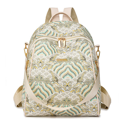 Bohemian gemusterter Rucksack