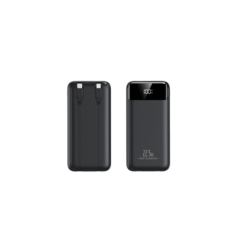 Powerbank mit Schnellladefunktion und Digitaler Leistungsanzeige Brehn