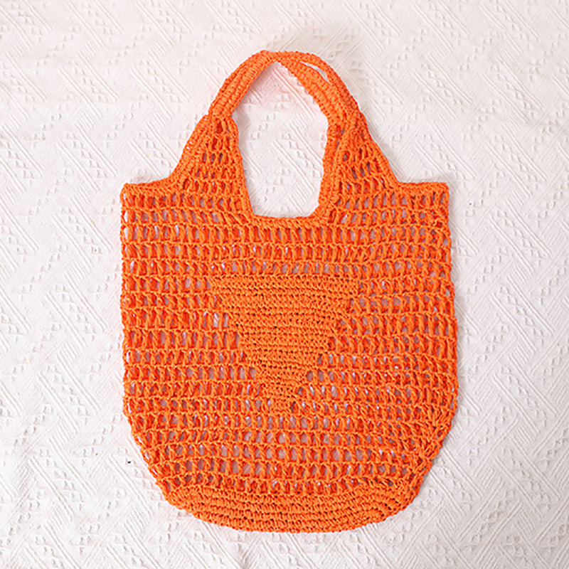 Damen Handgearbeitete Netz-Tragetasche Brehn