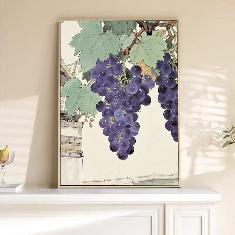 Dekorative Obstillustration Wandkunst Brehn