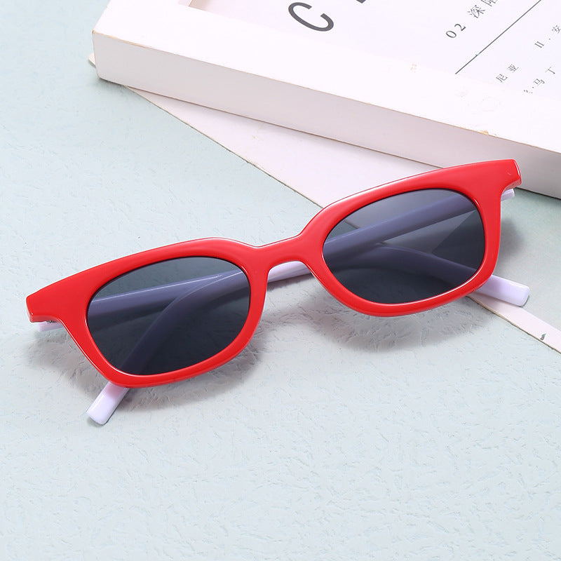 Damen moderne Rechteck-Sonnenbrille Brehn